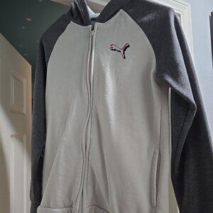 PUMA zip up hoodie sweatshirt